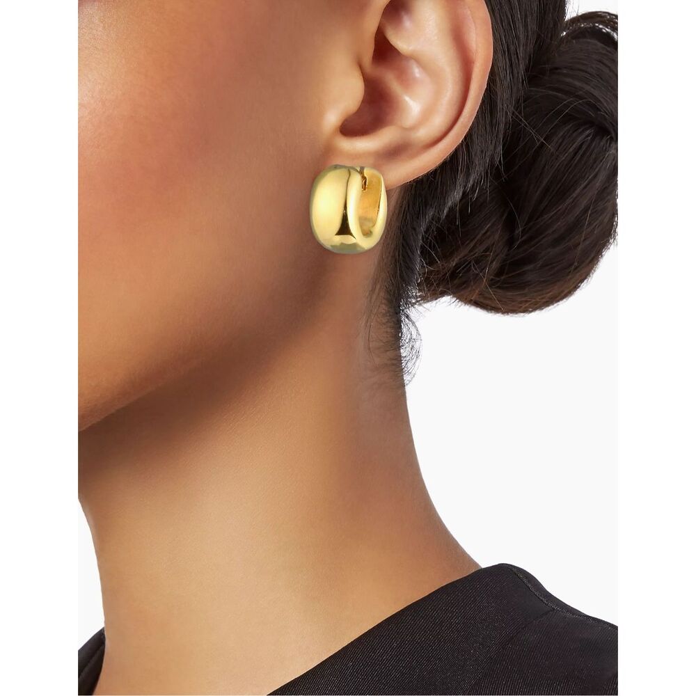 Roberto Coin Polished Gold Hoop Earrings